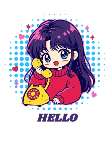 Free Anime T-Shirt Design Template to Edit Online