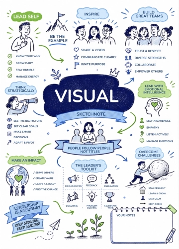Free Visual Sketchnote Template to Edit Online