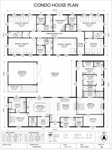 Free Condo House Plan Template to Edit Online