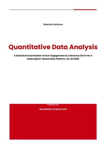 Free Quantitative Data Analysis Template to Edit Online