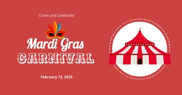 Free Mardi Grass Carnival Facebook Post Template to Edit Online Free Mardi Grass Carnival Facebook Post Template to Edit Online
