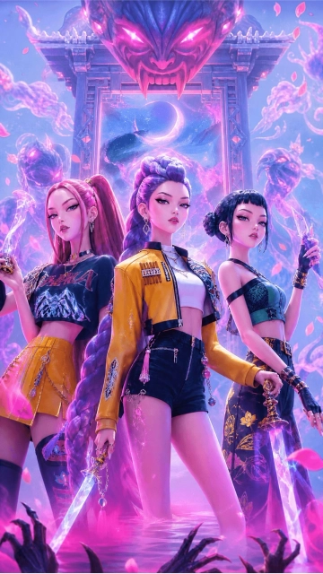 Free Kpop Demon Wallpaper Template to Edit Online
