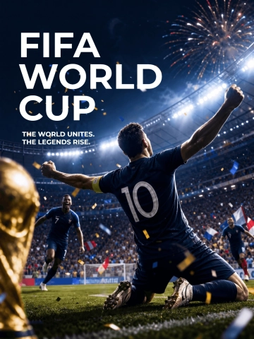 Free FIFA World Cup Ad Template to Edit Online