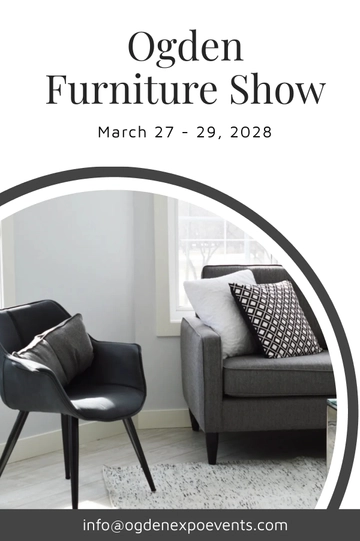 Free Furniture Show Tumblr Post Template to Edit Online