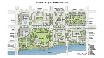 Free Urban Design Landscape Plan Template to Edit Online