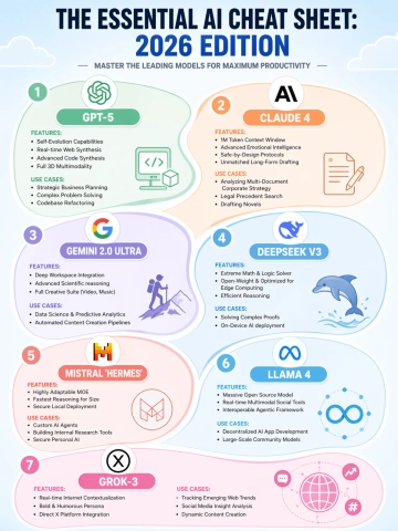 Free AI Cheat Sheet Template to Edit Online