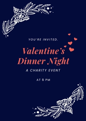 Valentines Day Event Invitation Template