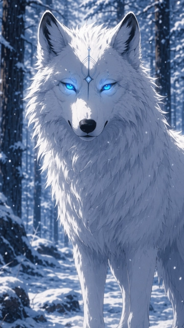 Free Anime Wolf Template to Edit Online