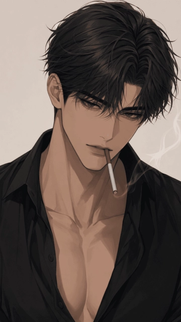 Free Handsome Anime Template to Edit Online