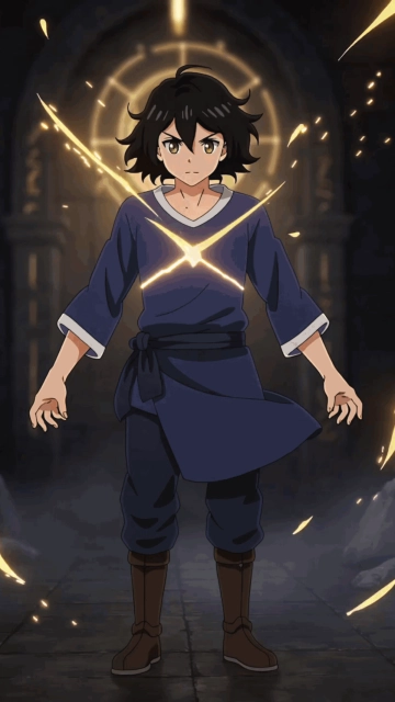 Free Anime GIF Template to Edit Online