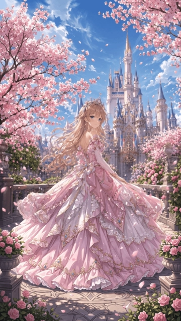 Free Anime Princess Template to Edit Online