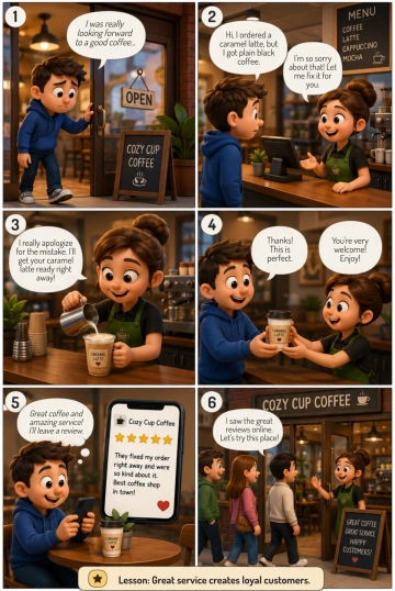 Free Business Comic Strip Template to Edit Online