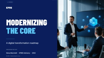 Free KPMG Presentation Template to Edit Online