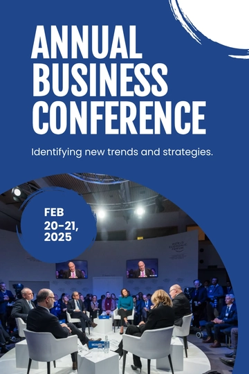 Free Conference Tumblr Post Template to Edit Online