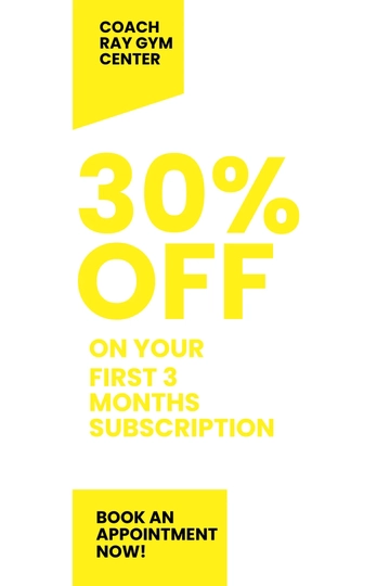 Free Gym Promotion Tumblr Post Template to Edit Online