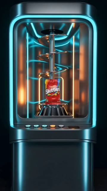 Product Vending Machine Reveal – AI Product Video Generator