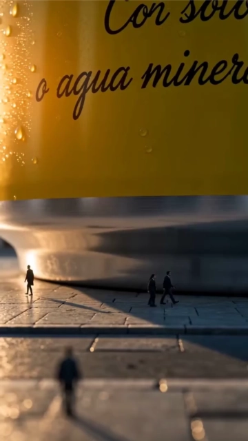 Giant Object World AI Video Template