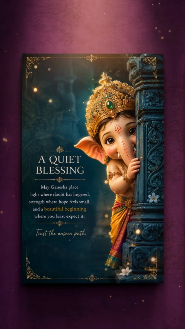 Ganesh Chaturthi Wishes Gallery Video Template