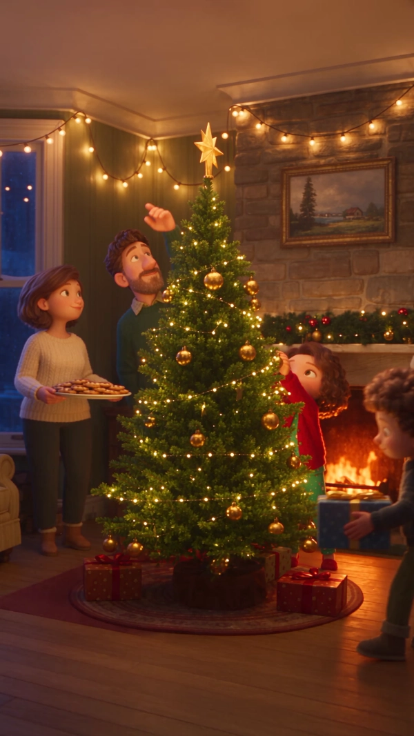 The Candle That Lit the Whole Street Video Template