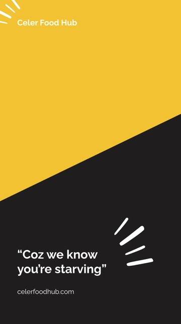 Free Fast Food Snapchat Geofilter Template to Edit Online