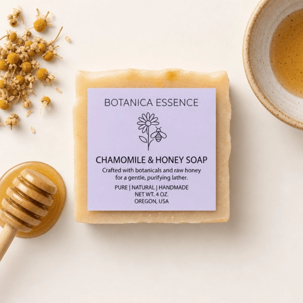 Free Natural Soap Flat Lay Template to Edit Online