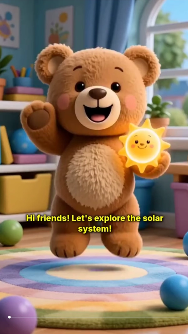 Free AI Kids Educational Video Template to Edit Online
