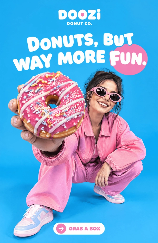 Free Donut Shop Promotion Poster to Edit Online