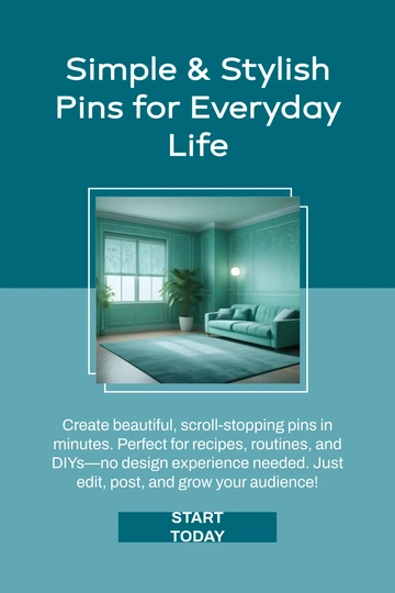 Free Basic Homemakers Pinterest Pin Template to Edit Online