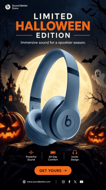 Free Halloween Special Promo Poster to Edit Online