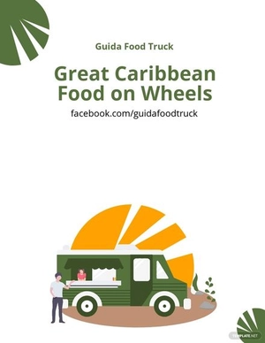 Food Truck Flyer Template