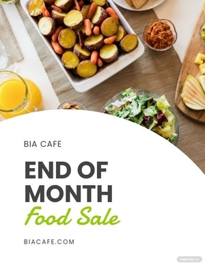 Food Sale Flyer Template