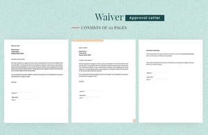 Waiver Approval Letter