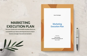 Marketing Execution Plan Template