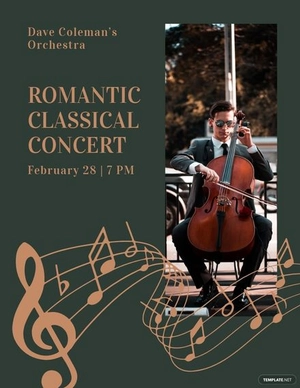 Classical Concert Flyer Template