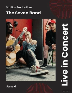 Band Concert Flyer Template