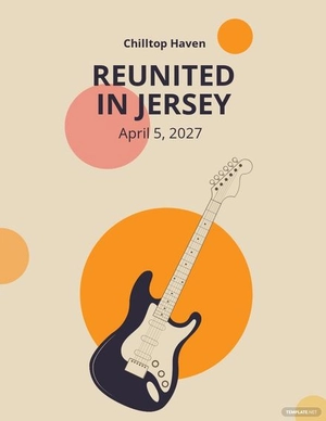 Vintage Concert Flyer Template