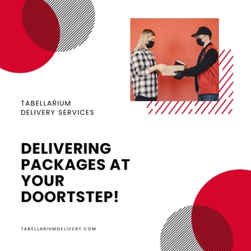Free Home Delivery Linkedin Post Template to Edit Online