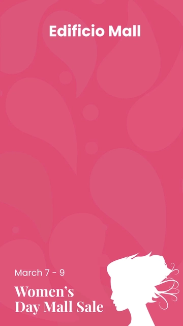 Free Women's Day Promotion Snapchat Geofilter Template to Edit Online