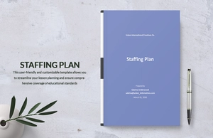Sample Staffing Plan Template Sample Staffing Plan Template