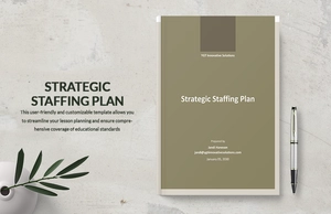 Strategic Staffing Plan Template Strategic Staffing Plan Template