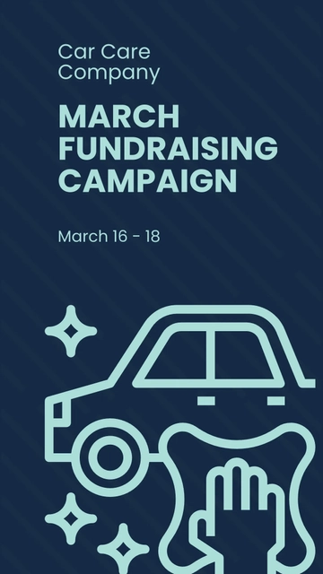 Free Car Wash Fundraiser Instagram Story Template to Edit Online Free Car Wash Fundraiser Instagram Story Template to Edit Online