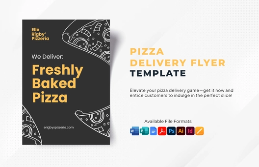 Pizza Delivery Flyer Template