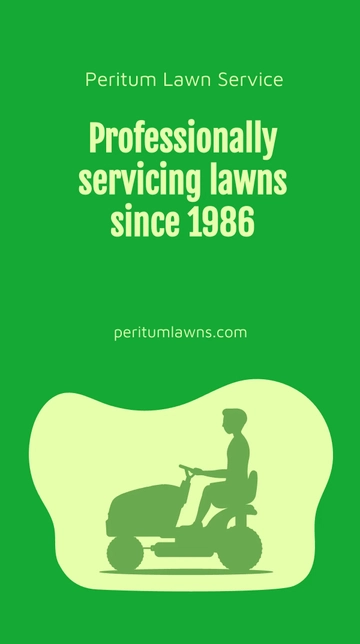 Free Professional Lawn Services Whatsapp Post Template to Edit Online