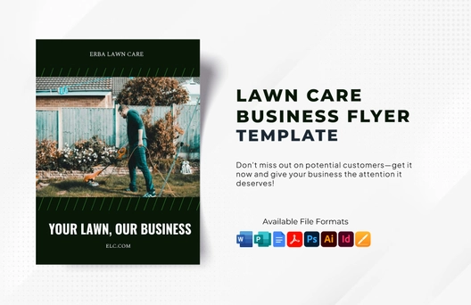 Lawn Care Business Flyer Template
