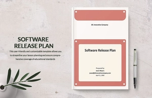 Sample Release Plan Template Sample Release Plan Template