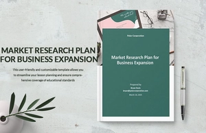 Research Business Plan Template Research Business Plan Template