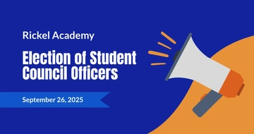 Free Student Council Election Campaign Facebook Post Template to Edit Online