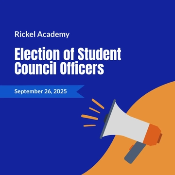 Free Student Council Election Campaign Instagram Post Template to Edit Online