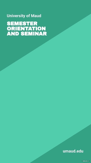 Free University Seminar Snapchat Geofilter Template to Edit Online