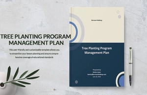 Program Management Plan Template